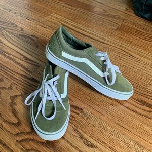 Army green Vans